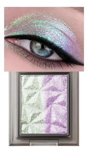 Sombra De Ojos Holográfica Multicolor Lysd 01# Macaron