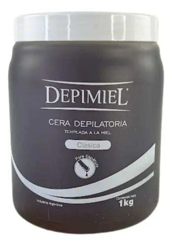 Kit X3 Ceras Depilatoria Templada Clásica 1 Kg Depimiel