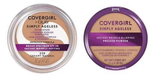 Base Y Polvo Antiarrugas Covergirl Simply Ageless