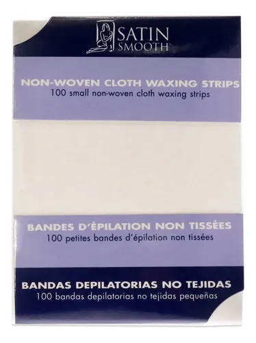 Tiras De Pelo No Tejidas De Satén Y Tela Para Depilación Sua