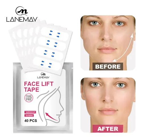 Parche Para Estiramiento Facial Para La Barbilla, Parche Fac