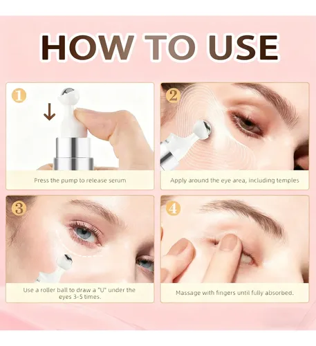 Tratamiento Antiedad Ojos Día Y Noche Con Péptidos 15ml
