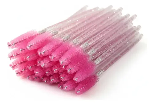 Kit Limpieza Pestañas Lash Botella Cepillos Parches Brocha