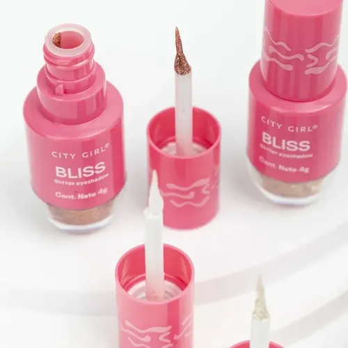 Delineador Para Maquillaje Bliss Glitter Eyeshadow City Girl