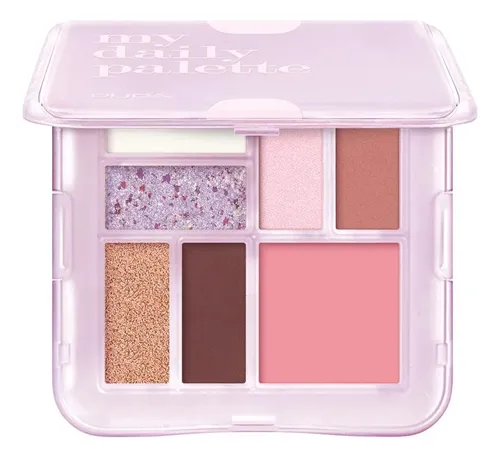 Paleta De Sombras Y Rubor Pupa My Daily Palette
