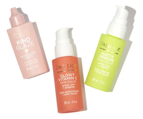 Primer Facial Pacifica Vegan Con Colágeno Skin Solve 3 En 1
