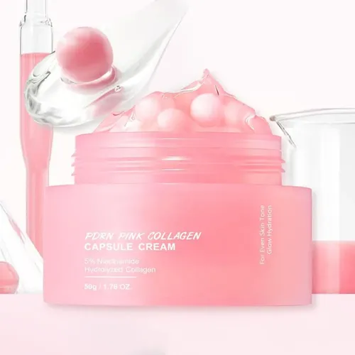 Crema Pdrn Salmón Colágeno Rosa Cápsulas Niacinamida Koec