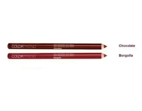 Delineador Labios Borgoña Chocolate Avon Color Trend Setx2 Borgoña