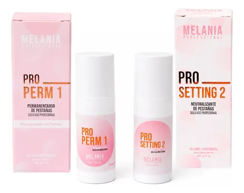 Combo Paso 1 Y Paso 2 De 10g Envase Melania Lifting Laminado