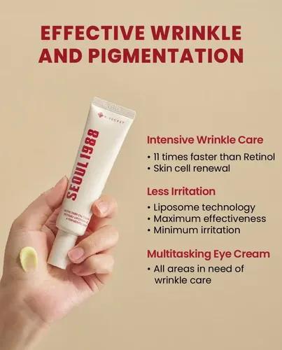 Crema De Ojos Seoul 1988 Retinal Liposome 4% 30ml Todo Tipo De Piel Día/noche
