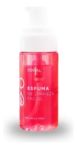 Espuma Limpiadora Facial 60 Ml Icono Coral