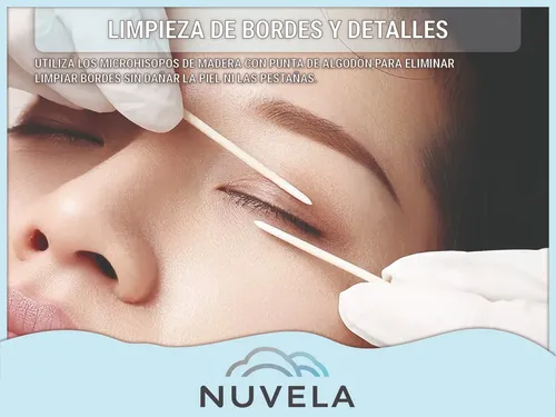 Kit Limpieza Pestañas Lash Shampoo Botella Ventilador