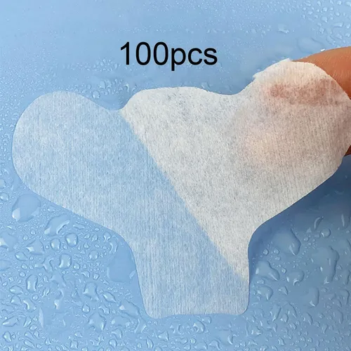 100 Almohadillas De Algodón Desechables Para Nariz,