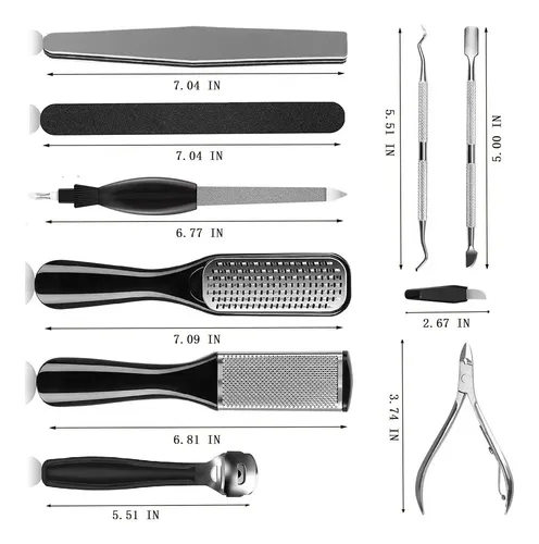 Y Kit Pedicura Manicure Herramienta P Uñas Cuidado Los .