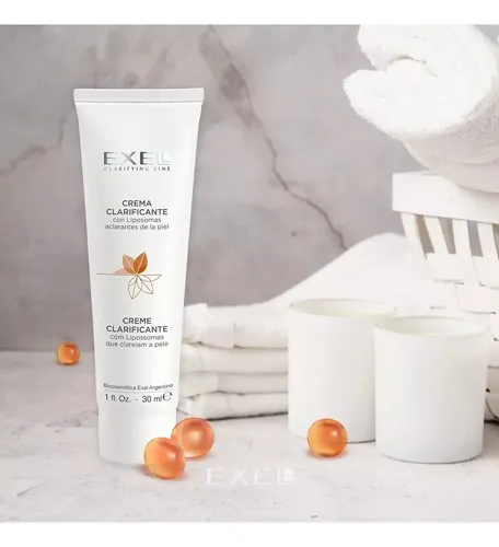 Exel Crema Clarificante Liposomas Por 30ml Aclara Manchas.