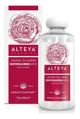 Tónico De Agua De Rosas Alteya 500 Ml Usda Organic