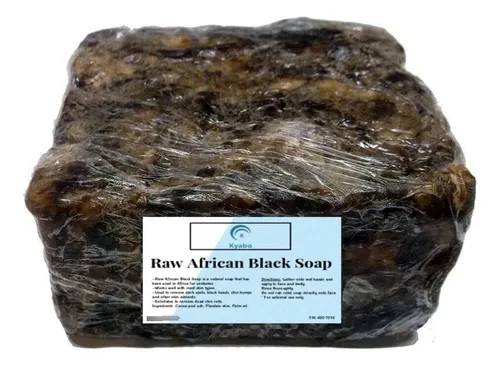 Jabón Orgánico Africano Sin Refinar A Granel Kyabo, 4,53 Kg