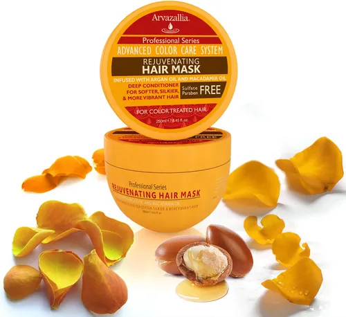 Mascarilla Capilar Arvazallia Rejuvenecedora Para Cabello Te
