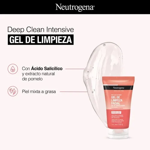 Gel De Limpeza Neutrogena Deep Clean Grapefruit 150 Gr.