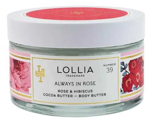 Manteca Corporal Lollia Always In Rose 163 Ml Con Karité Y C