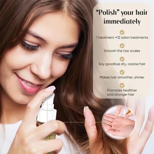 Serum Capilar Greeonil 24k Gold Aceites Naturales 60ml