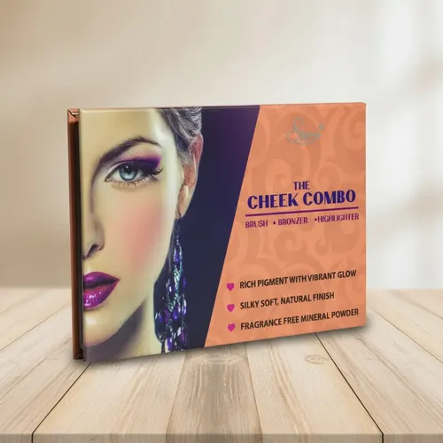 Paleta De Contorno Rubor  Highlighter