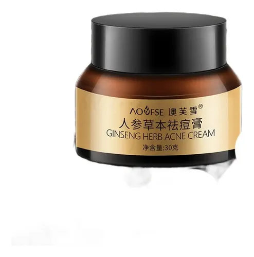 Crema De Ginseng Para Acne, Enrojecimiento Y Dilución