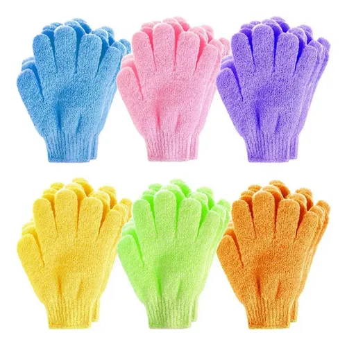 Guantes Exfoliantes Para Baño, 30 Unidades, Guantes Exfolian Random