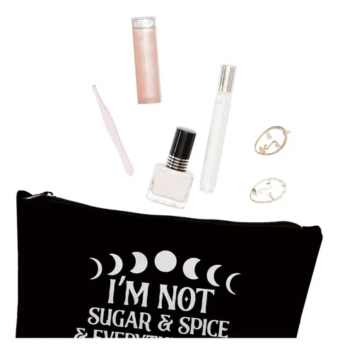 Bolsa De Maquillaje Con Fases Lunares Para Brujas – Regalos