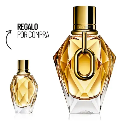 Kit Perfume De Mujer Rabanne Million Gold For Her Edp 90 Ml