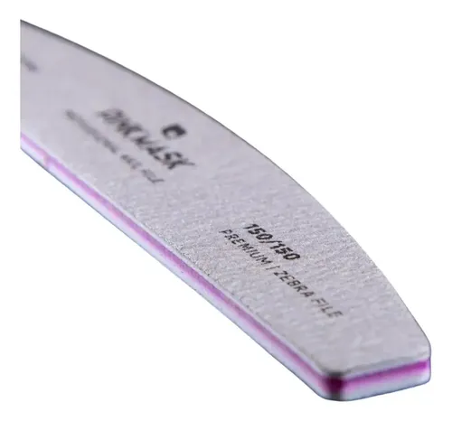Lima de Uñas Profesional Pink Mask Zebra Grit 150/150