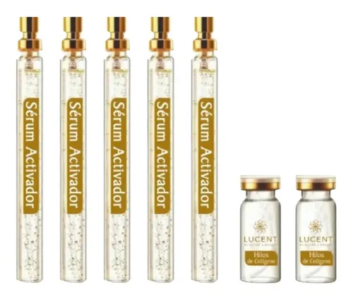 40 Hilos Tensores Cosmetologicos +5 Spray Activadores Anmat Momento de aplicación Día Tipo de piel Todo tipo de piel