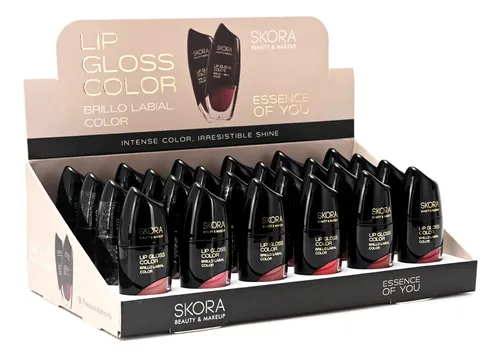 Lipgloss Brillo Color De Labios Matte Skora X 24 Unidades