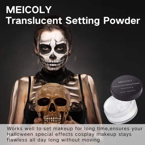 Meicoly Polvo Suelto Translúcido Mate 50 G