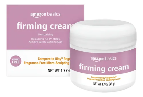 Crema Reafirmante Amazon Basics 48g Sin Fragancia