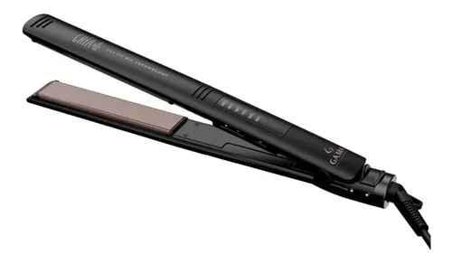 Plancha De Cabello Gama Chia Elegance Led Negro