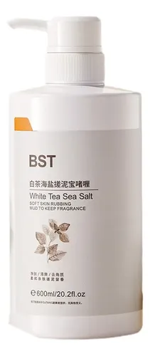 Crema Exfoliante De Té Blanco Bisu 600 Ml