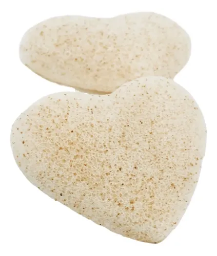 F= Esponja Facial Konjac Natural Exfoliante Suave