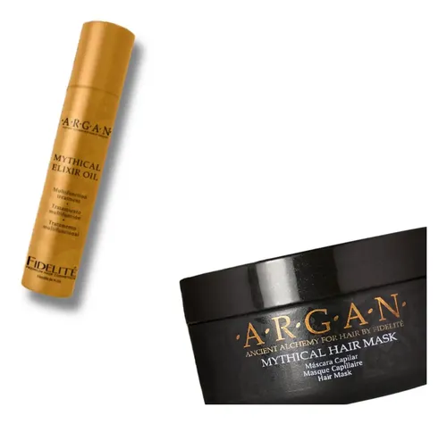 Mascara Capilar Mythical Argan Fidelite 250gr+ Elixir Travel