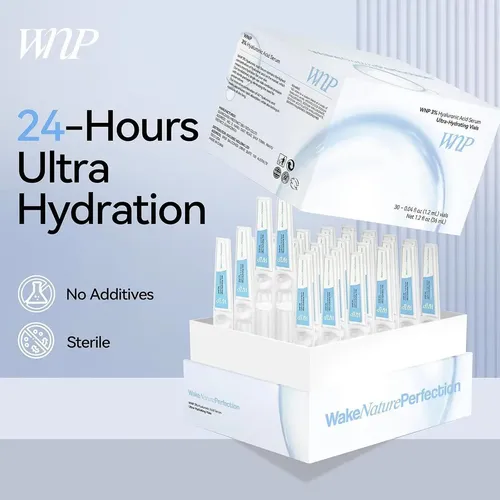 Suero Hidratante Wnp 3% Ácido Hialurónico 30 Viales 1.2ml