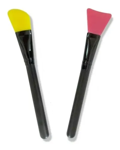 Brocha Silicona Amarillo BM DISTRIBUIDORA Para Maquillaje Mascarilla