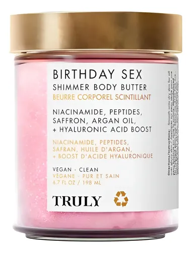 Manteca Corporal Truly Birthday Sex Shimmer, Reafirmante, 25