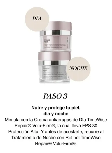 Set Antiedad Repair Volu-firm Mary Kay Skincare +45/50 Años