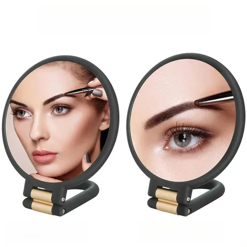 Espejo De Maquillaje Doble Cara 30x Aumento Portatil