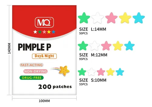 Parches Para El Acné Mq Acne Pimple Patch 200u Todo Tipo De Piel