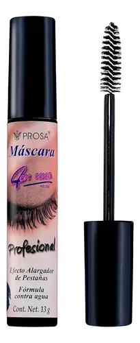 .rímel Máscara De Pestañas Profesional Negro 4 En 1 Prosa N