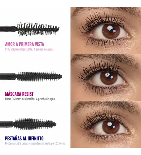 Máscara de Pestañas BoomBastic Washable
