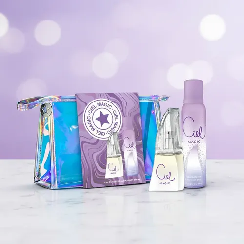 Set Ciel Magic Perfume Desodorante Bolso Mujer Original