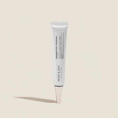 Contorno de ojos MÁRY & MAY Tranexamic Acid + Glutathione Eye Cream