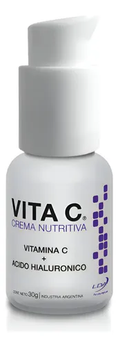 Vita C Crema Nutritiva 30 G Vitamina C Antiedad Arrugas Lda